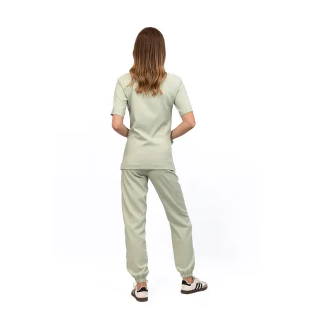 Spodnie medyczne SCRUBS MEDI TEDDY - LLEVANTI SOFT ALOE